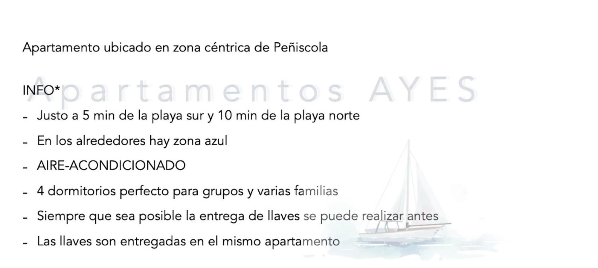 Apartamento 2º Planta 4 Dormitorios เพนิสโคลา ภายนอก รูปภาพ